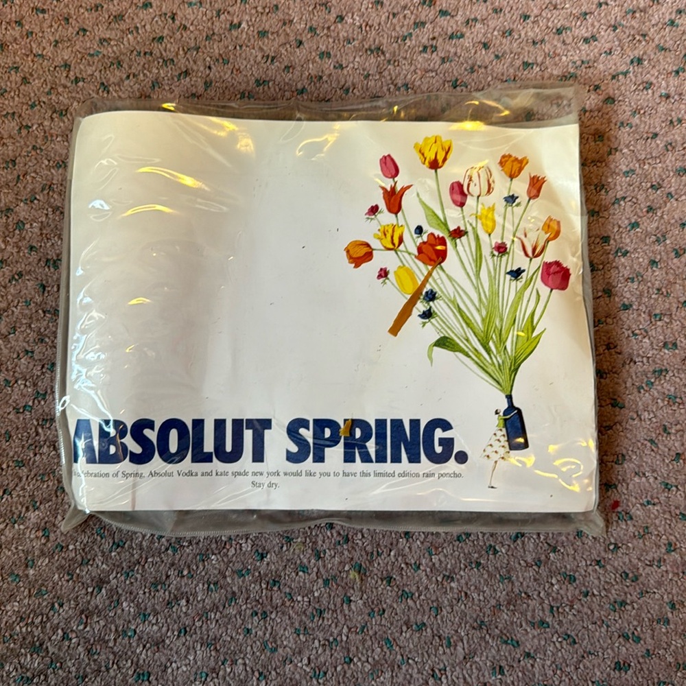 Absolut x Kate Spade Poncho